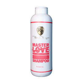 Sampon Master Love de la RP, obligatoriu de utilizat, curăță părul și înlocuiește substanțele nutritive pierdute în timpul procesului chimic, contribuind, de asemenea, la normalizarea pH-ului părului, restabilind forța, strălucirea și mătăsimea în timpul aplicării.