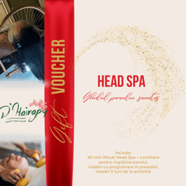 Vocuher D'Hairapy- Head spa si ghidul parului sanatos