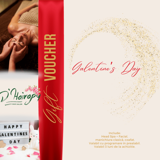 Voucher D’Hairapy Spa Galentines day Voucher D'Hairapy Spa Galentines day